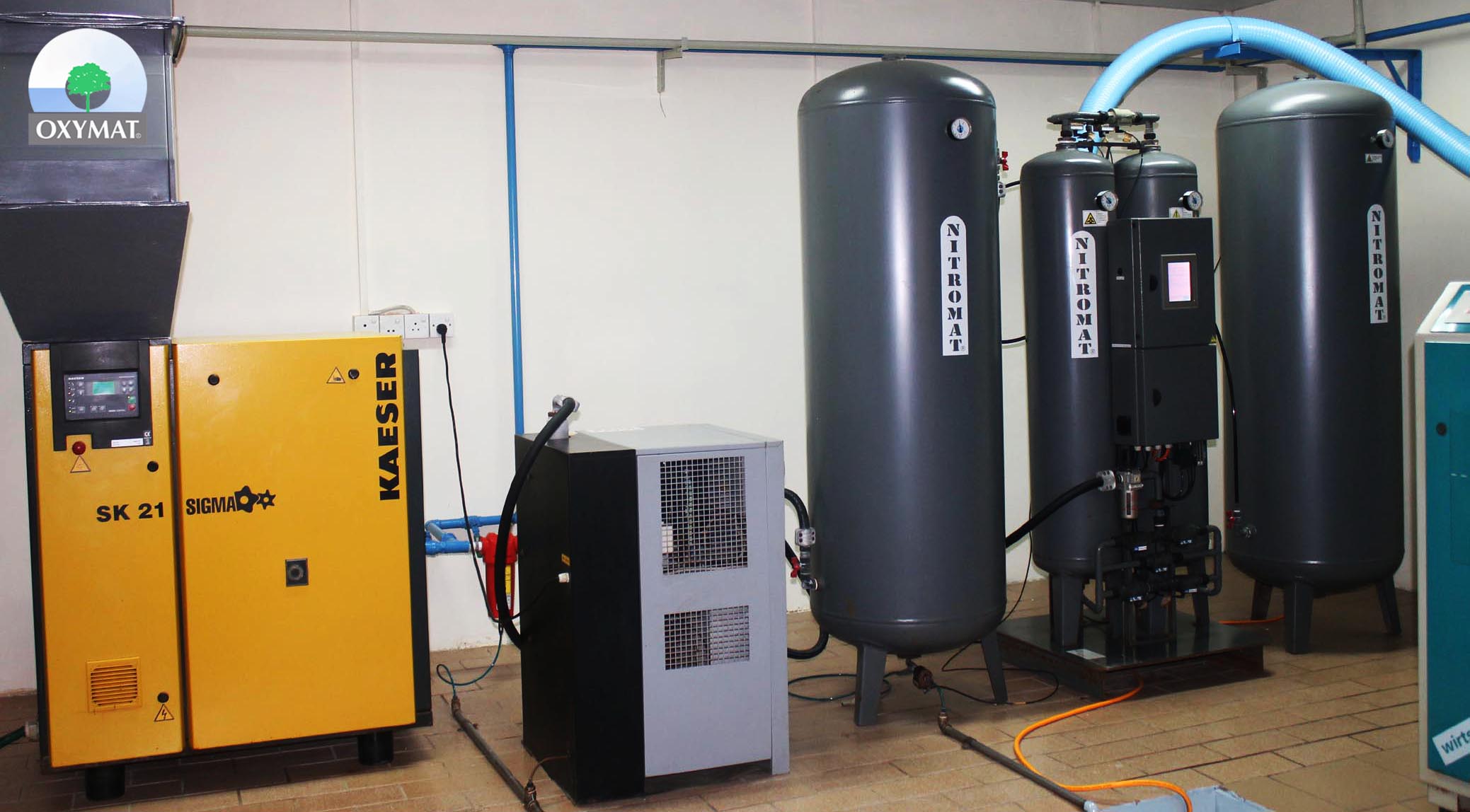 Oxygen / Nitrogen Generator - Mitraplus Filter Indonesia - SCR Compressor,  M-PLUS Filtration, Oxymat Indonesia
